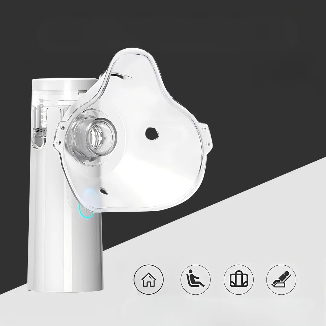 AeroMist™ – Silent Mesh Portable Nebulizer